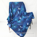 New Warm and Comfortable Polar Fleece Printing Blanket Outdoor Fleece Water Proof Blanket